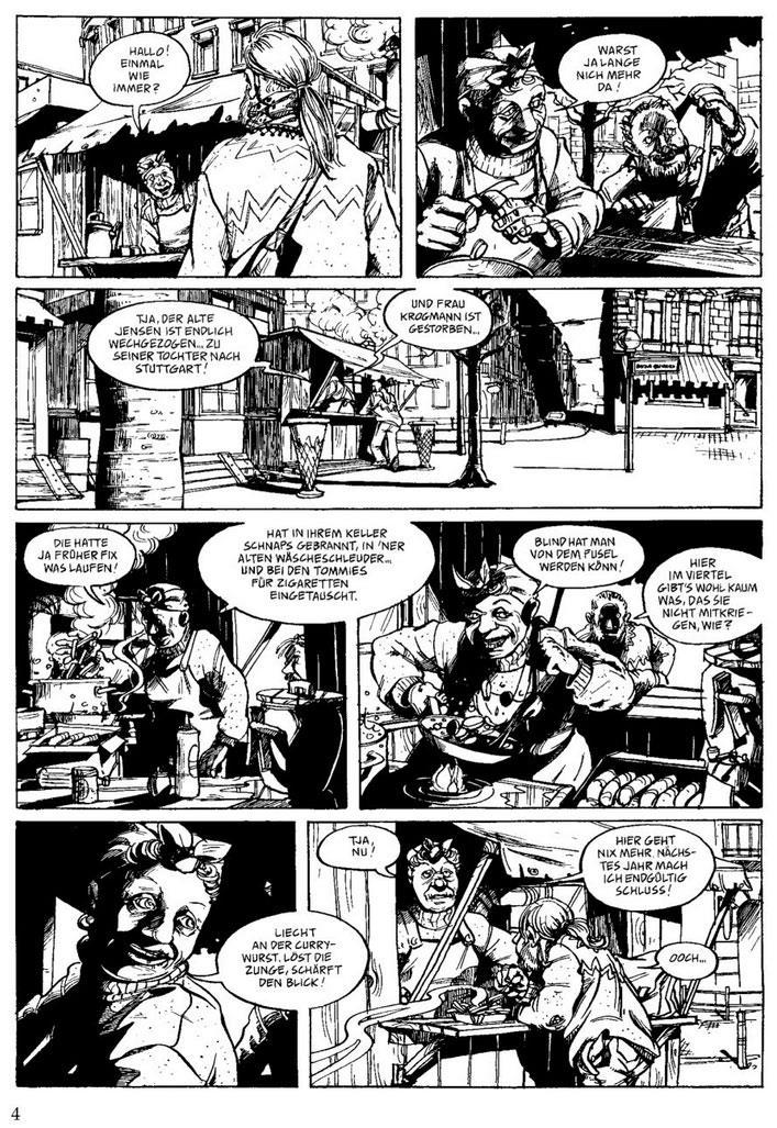 Abbildung 1: Eine Seite aus der Graphic Novel Die Entdeckung der Currywurst 3.