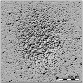 Şekil 8 de öğütülmüş Na-felspat ESF 501 SG, (-63 µm) aşındırıcı partikülleri ile yapılan erozif aşınma testleri sonucunda elde