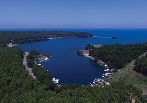 Hamsilos Bay: Hamsilos, which is 11 kilometers away from the center of Sinop, was declared a 1st Degree Natural Protected Area by the Ministry of Culture and Tourism.