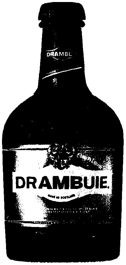 Drambuie malt viskisi. tarihine ihanetiyle klasik, büyük likör kategorisinde değil artık. Drambuie'nin dolgun kıvamlı tatlılığı baharatl dengeli. Hafif iyot ve baharat tatları içeriyor.