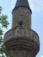 Alanya Akşebe Sultan Mescidinin minaresinin şerefesi yoktur. Antalya minarelerinde şerefe altları çeşitlilik göstermektedir.