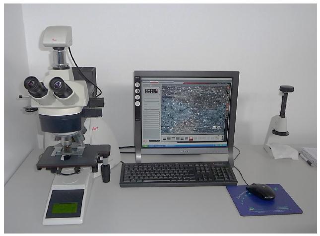 optik metalürji mikroskobu ile; ana malzemeler, kaynak metali ve ITAB (ısının tesiri altındaki bölge)