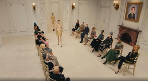 Görsel 4-5: Afterword: The Age of Tomorrow, Balenciaga nın (kreatif direktörü Demna Gvasalia) 2021-22 Sonbahar/Kış koleksiyonunu bir video oyunu olarak piyasaya sürdü (URL3) Gucci Tennis Clash,