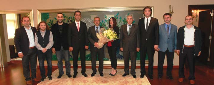 Şube yönetimi 13 Mayıs 2014 tarihinde ise Darıca Belediye Başkanlığı görevine yeniden seçilen Şükrü Karabacak ı, Gebze Belediye Başkanı Adnan Köşker i ve Kandıra Belediye Başkanı Ünal Köken i