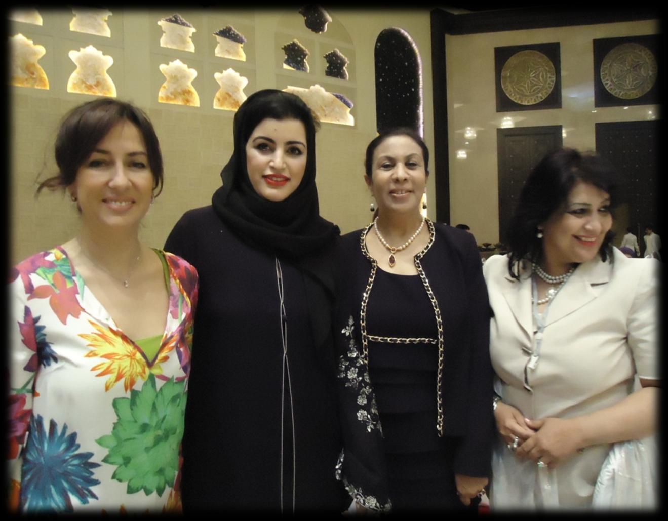 17-18 Mayıs 2011 tarihleri arasında Katar da düzenlenen Uluslararası İş Kadınları Forumu na Kurucu Başkanımız Sayın Asuman Nardalı Tokuş konuşmacı olarak katılmış ve üyelerimizce Katara ziyaret