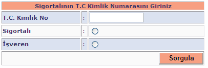 İŞ KAZASI BİLDİRİMİ Meslek Hastalığı Bildirim Kaydetme İşlemleri İş Yeri Tel: Sistemde kayıtlı değilse boş gelir. İş yerinin en güncel telefon numarasıdır.