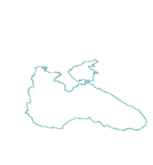 Kıyı-Kenar Uzunluğu ile Orantılı Olarak Kıta Sahanlığı Aidiyeti Belirleme: Karadeniz Örneği Şekil 2a Şekil 2b Şekil 2a da, uydu görüntüsü üzerindeki sayısallaştırma sonucu oluşturulan kıyı çizgisi