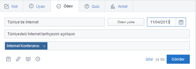 Öğretmen, bireysel not yazabilirken, öğrenciler kendi aralarında özel olarak iletişim sağlayamazlar. 2.