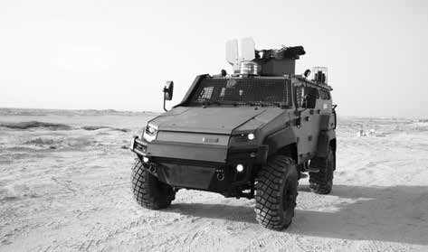 Approved Vehicle Modifier belgesi kapsamında Jaguar Land Rover askeri araçların mühendislik ve üretim faaliyetlerini gerçekleştirmeye başlamıştır.