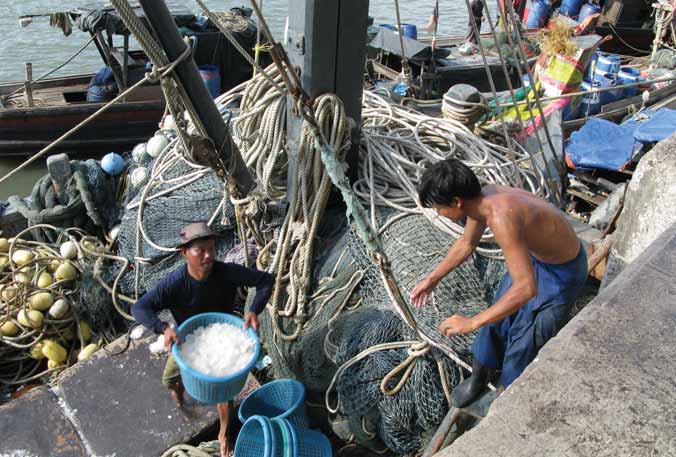 Endonezya nın Tual adasında, sayıları 1.200 ü bulan Burmalı belgesiz balıkçı yaşıyor. Birçoğu aşırı şiddetten kaçmış olan insanlar.
