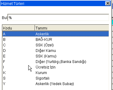 girişi bu ekrandan  Kurum içi hareketleri hareket onay formu