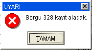 Herhangi bir koşul kriteri girilmeden KAYITLARI GETİR tuşuna basıldığında göremeye yetkili olduğunuz (sadece çalışan işaretliyse) tüm çalışan personel listelenir.