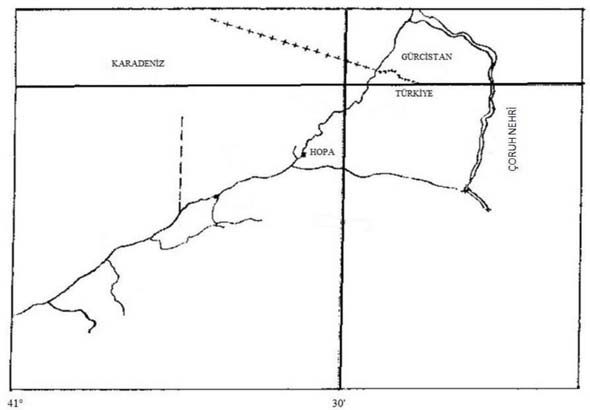 ORSAM mevkiinden Genel Kuzey istikametine çizilen hat ile doğuda, Türkiye Gürcistan deniz yan sınırı başlangıç noktası arasında kalan Türk karasuları ile sınırlandırılan kıyı ve deniz alanıdır (R.G. 28.