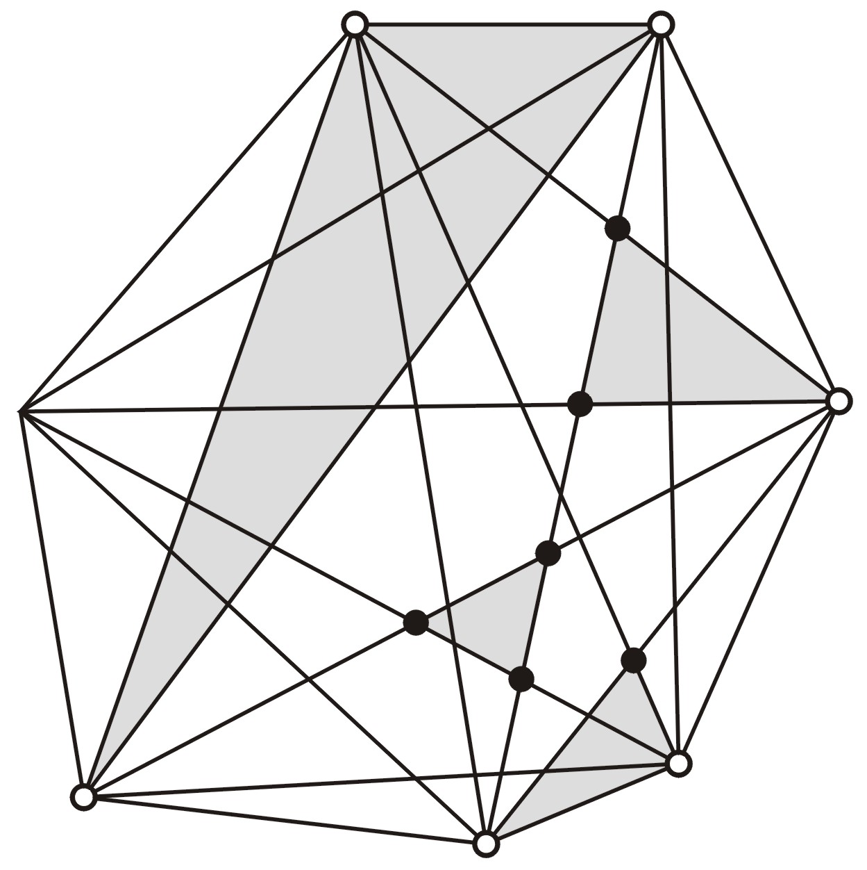 Sonuç olarak, tüm üçgenlerin sayısı şöyledir: ( ) n + 4 3 ( n 4 ) + 5 ( n 5 ) + ( ) n.