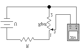 En basitinden elektronik bir eleman olan transistörün Beyz-Emiter gerilimi gerim bölücü dirençlerle sürülmekte. Bu en basit örneklerden biri.