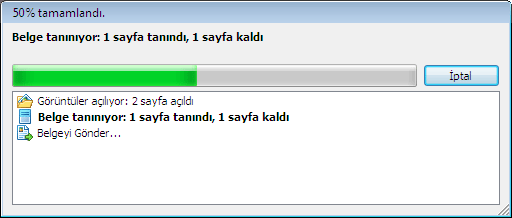 Verileri Microsoft Word belgesine veya bir Adobe PDF belgesine dönüştürmek için kullanılan otomatik görevlerle ilgili ek seçenekler de bulunmaktadır (pencerenin en alt kısmında). 3.