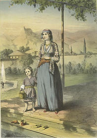 Gürsoy ŞAHİN 220 Resim-1 Türk Köylü Kadın Resim-2 Ermeni Köylü Kadın H. J. Van LENNEP, Oriental Album, s. 21, 33.