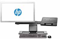 HP Ayarlanabilir Ekran Standının uyarlanabilir tasarımı, hem yerleştirme istasyonuna bağlanabilen dizüstü bilgisayarlar hem de yerleştirme konektörü olmayan dizüstü bilgisayarlar için uygundur.