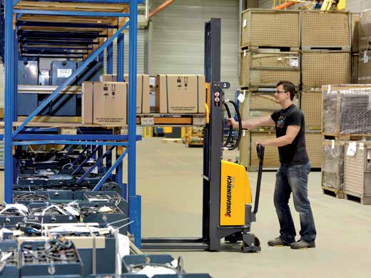 Forklift, çalışma ve kaldırma sehpası bir arada Elektro manüel