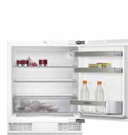 Ankastre Buzdolapları, Tezgâhaltı Buzdolabı ve Çamaşır Makinesi KI 87 SAF 30 N KI 82 LAF 30 N Toplam brüt hacim: 276 lt verimlilik sınıfı: A++, 226 kw/yıl airfresh filtre Süper dondurma özelliği