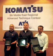 Komatsu teknisyeni