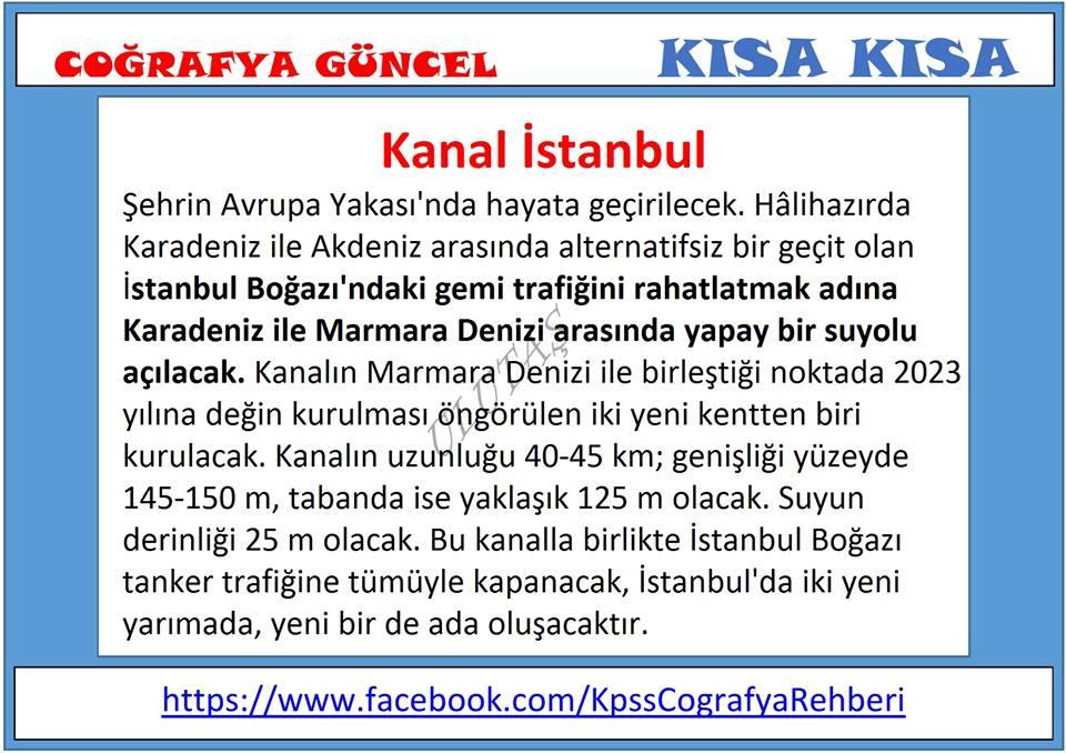 56 kilometre uzunluğa sahip olacak olan Kanal İstanbul'da ayrıca 7 köprü bulunacak.