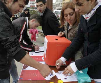 oluşturulması üzerine lobi ziyaretleri gerçekleştirilmiştir.