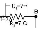 2 de olduğu gibi) R = R + R + R R AB = 3 + 5 + 7 = 5Ω AB 2 3 ve devreden geçen akım (Ohm Kanunu yardımıyla) U 30 I = = = 2A bulunur.