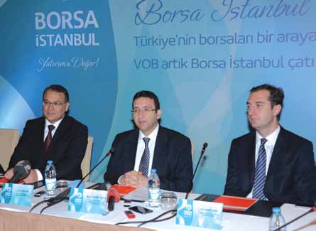Stock Exchange. In this area, we have been working on this platform which would be a legal base for Turkey s desired future. Last year in 20th of December, Capital Markets Law came into force.