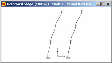 Deprem Hesabında Kullanılan Yapı Dinamiği Temel İlkeleri 53 Klavyede F6 tuşuna basınız, Mode Number kutucuğuna 2 yazınız ve OK düğmesine basınız.