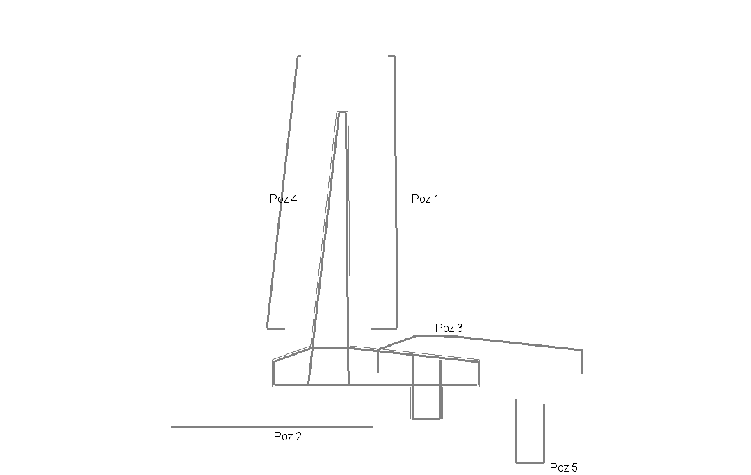 Poz 1 2 3 4 5 6 7 8 9 Adet 130 50 130 120 130 57 23 21 19 Çap ø 14 ø ø 16 ø ø 14 Uzunluk m 6.65 4.4 5.55 6.45 3.