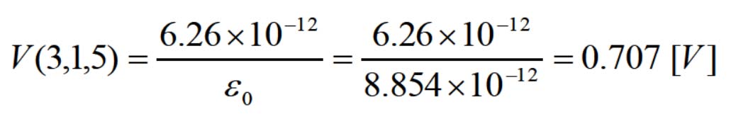 4 μc ve P2(0,0,4) noktasında Q2=+0.