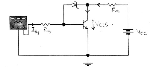 Bu diyagramda gösterildiği gibi şekil-7.a da transistör doymadadır. Baz bölgesine emetörden I EN elektron yoğunluğu enjekte edilirken, kolektörden de I EN elektron yoğunluğu enjekte edilir.
