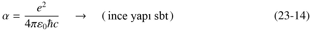 8.04 Kuantum Fiziği Ders XXIII Tanım yapalım ve λ = n = n r