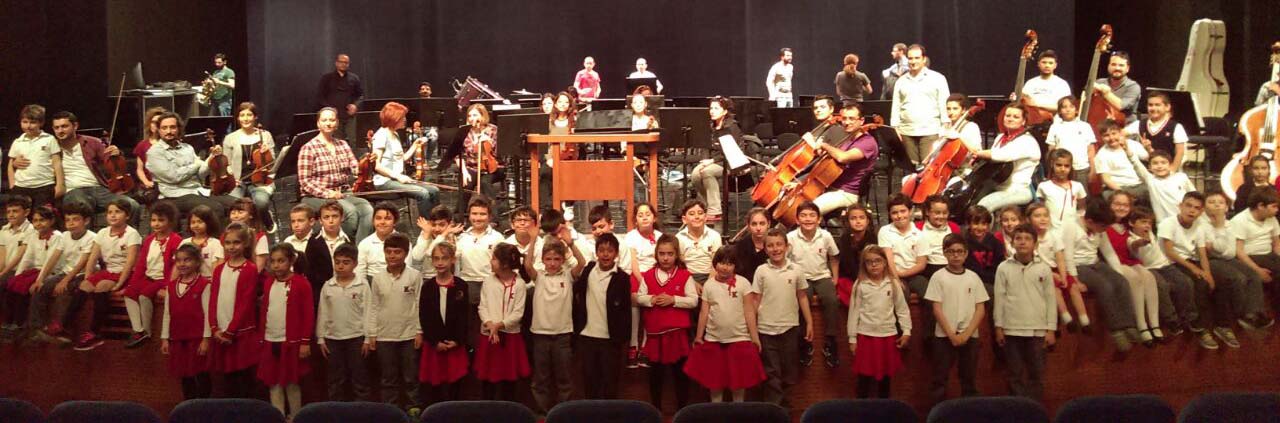 Orkestrası (BBDSO) sanatçılarının eğitim konseri programına katıldık.