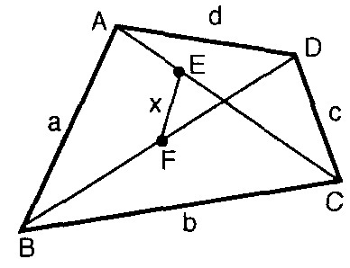 noktalarını birleştiren dörtgen paralelkenardır.