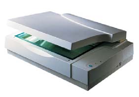 Bu işlem için kullanılan CD-WRİTER konusuna ve CD-ROM konusuna ilerde değinilecektir. Şekil 1.5: CD-ROM Sürücü Scanner (Tarayıcı): Basılı dokümanlardaki resim, yazı vb.