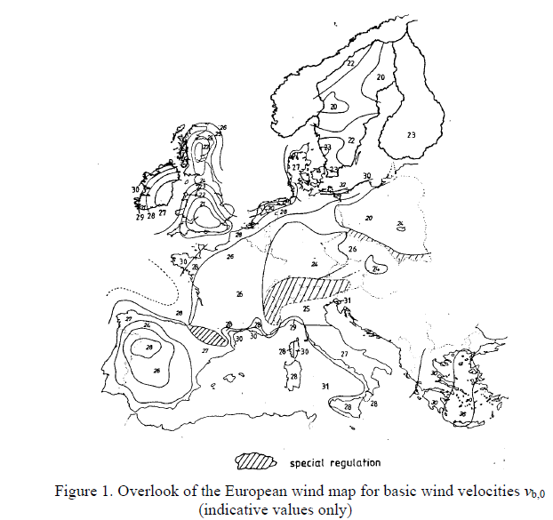 EN 1991-1-4: Rüzgar Kuvvetleri Avrupa Temel