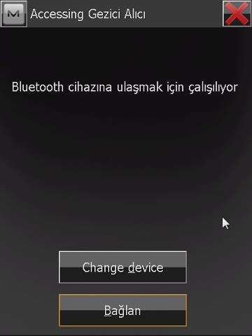 sekmesine tıklanır ve Bluetooth