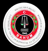 T.C. MALİYE BAKANLIĞI BAŞHUKUK MÜŞAVİRLİĞİ VE MUHAKEMAT GENEL MÜDÜRLÜĞÜ TEŞEKKÜR