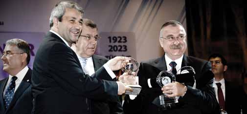 ASO 2011 Başarı Ödülü Başarı Ödülü Ankara Sanayi Odası Yüksel İnşaat 2009 yılında yaptığı yüksek ihracat miktarıyla ödüle layık görüldü.