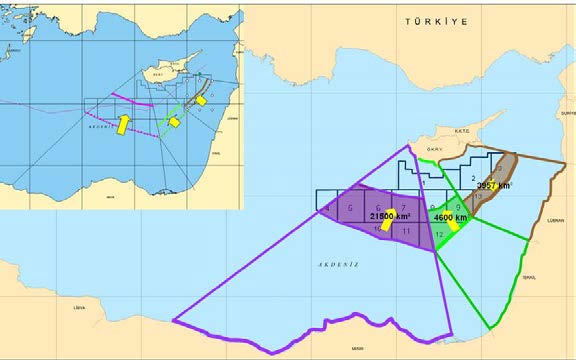 Bilge Strateji, Cilt 4, Sayı 6, Bahar 2012 Lübnan, İsrail ve Mısır ile deniz yetki alanları