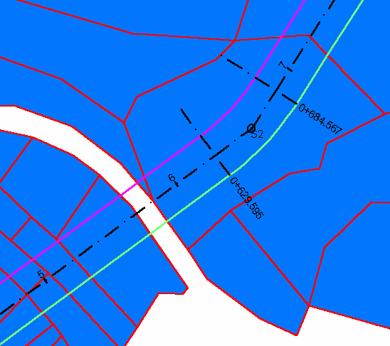 4.3. Güzergah Planõnõn Geçirilmesi Verilen some ve genişlik değerlerine göre güzergah planõ çizdirilir. 1.