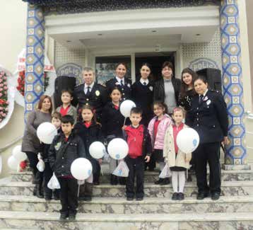 İlçe Emniyet Müdürü Ümit ÖZYÜREK, bu mesleğin çok özveri istediğini; ancak topluma yararlı işler