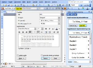 MS word 2003 versiyonu için verilen açıklama diğer versiyonlarda da benzer şekilde düzenlenir. 1.