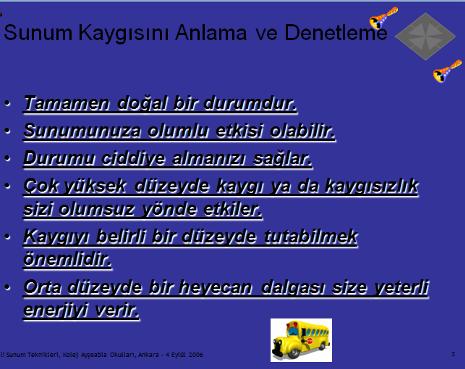 kullanımını olumsuz yönde etkilemekte, özellikle okunabilirlik açısından sorunlara yol açmaktadır (Şekil 11). Şekil 11. Geri plan ve metin renklerinin hatalı seçilmesi sonucu okunabilirliğin azalması.