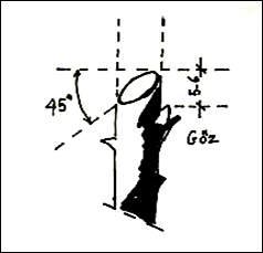 Aşılı güllerde aşı noktasının altından gelen dip sürgünleri dipten kesilmelidir. KESİM İŞLEMİ Kesimler gözün 5-6 mm üzerinden 30-45º derecelik açı ile düzgün bir şekilde yapılmalıdır.