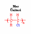 2 Şekil 1.2 Polietilen zincirinin şematik gösterimi Örneğin polietilen bir polimerdir. Polietilen içerdiği polimer zincirlerinde, birbirine kovalent bağlarla bağlı binlerce küçük molekül bulunur.