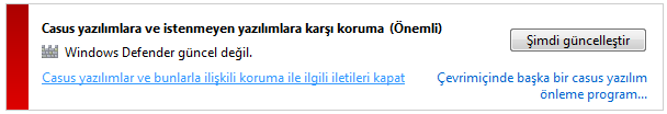 SSS, İpuçları ve bu programı çalıştırmak istiyorum seçeneğine tıkladığınızda Gerçek Zamanlı Koruma tekrar etkinleşir.