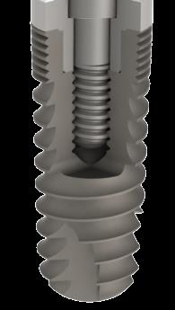 Endüstriyel Tasarım Bağlantı Vidası Dental implant KA ürünleri bağlantı vidası kırılma noktasına göre tasarlanmıştır.